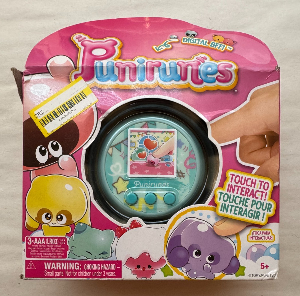 Punirunes Interactive & Squishy Digital Pet - NEW - DAMAGED BOX