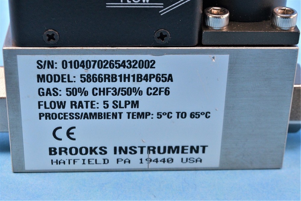 Brooks 5866 RT Pressure Controller Flow Meter 5866 RT PID
