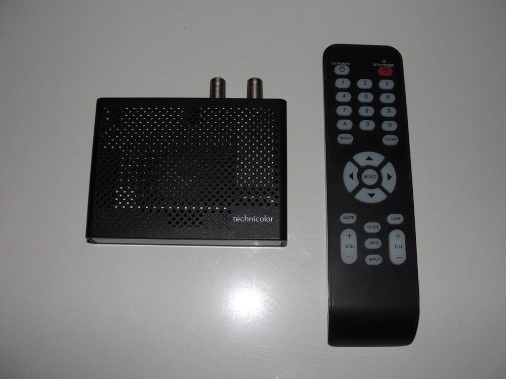 Technicolor DCI401MCS Converter With Remote. No Power Cable