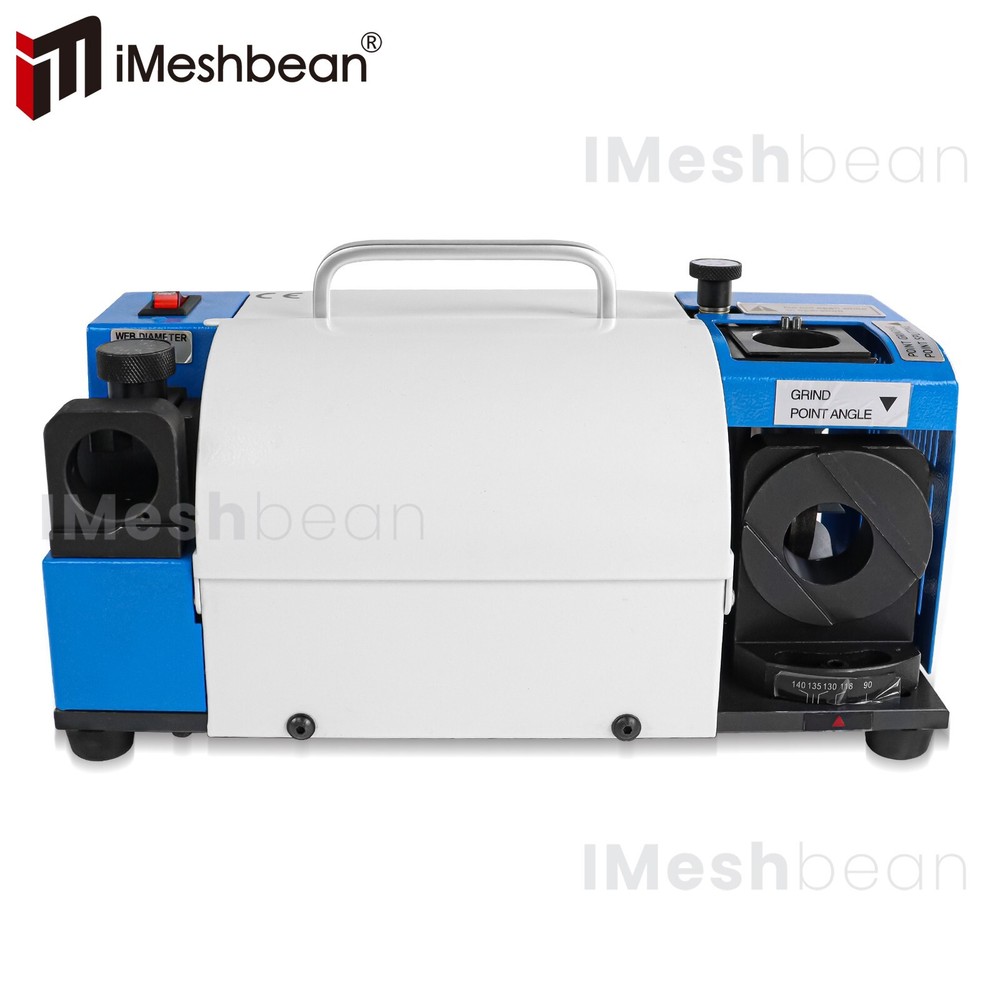 Drill Bits Sharpener 3-20mm Bits Grinder Sharpener w/CBN & SDC Wheels 18 Collets