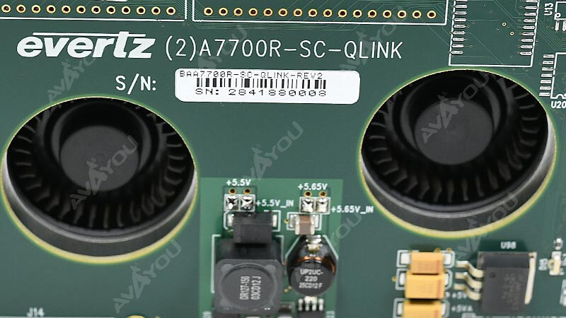 Evertz 7700R-SC-BRC +3RU System Controller, single processor for Routers Qlink