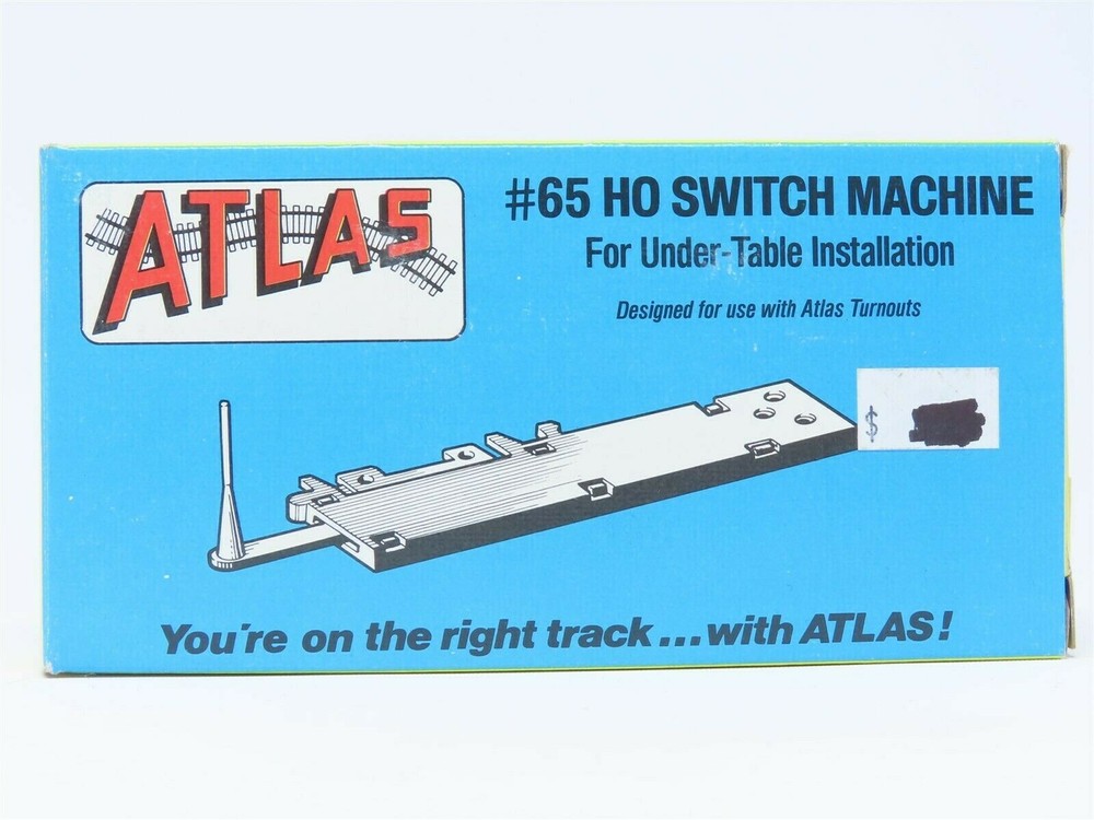 Atlas HO & N Scale ~ New 2024 ~ Under Table Switch Machine ~ 65