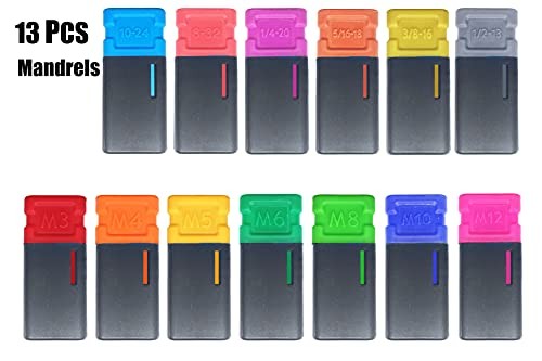 16" Rivet Nut Tool, Professional Rivet Nut Tool Setter Kit Including 13 Metric