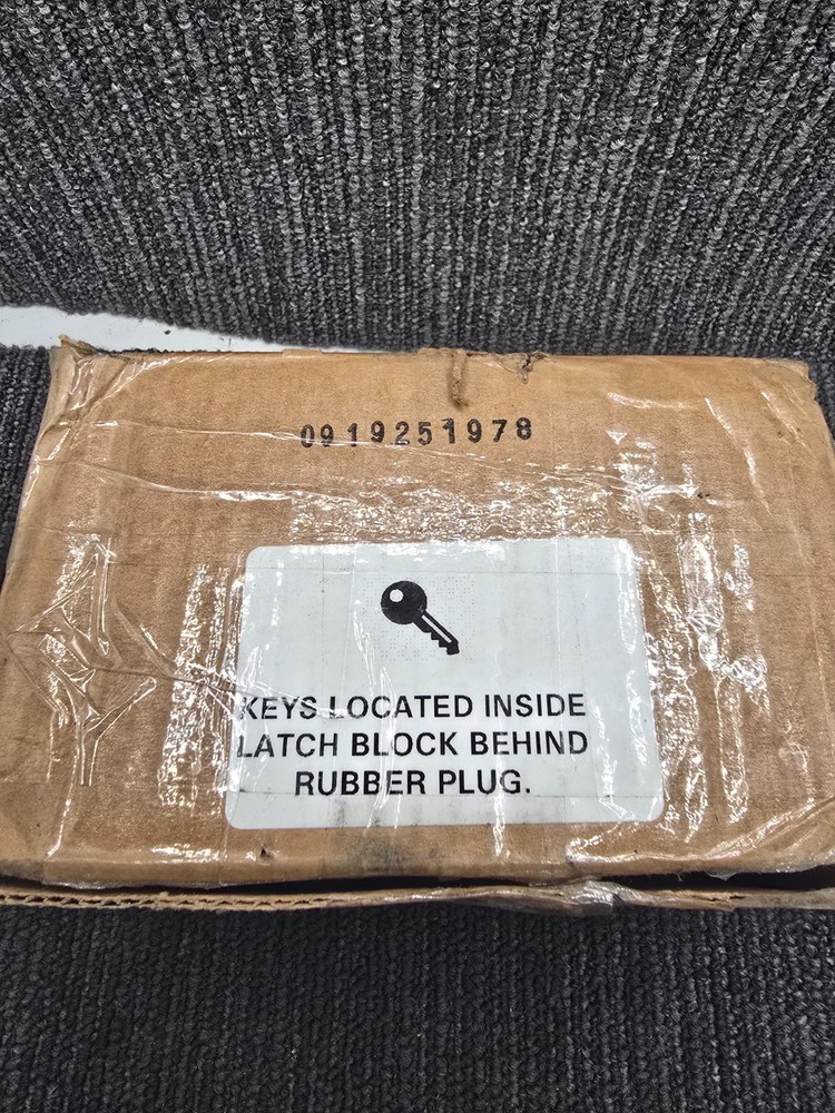 Bolt-On Latch Block Key Lock Replacement