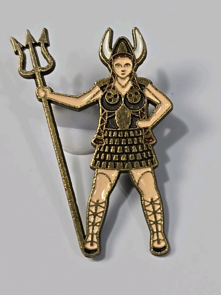 Viking Maude Lapel Pin The Big Lebowski