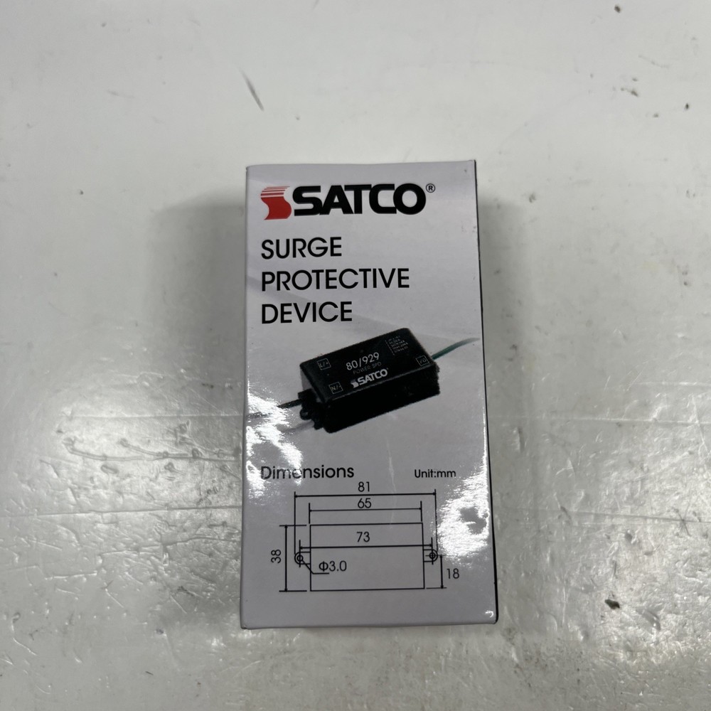 LED HID SURGE PROTECTOR - 100-277V - SATCO-80-929 New
