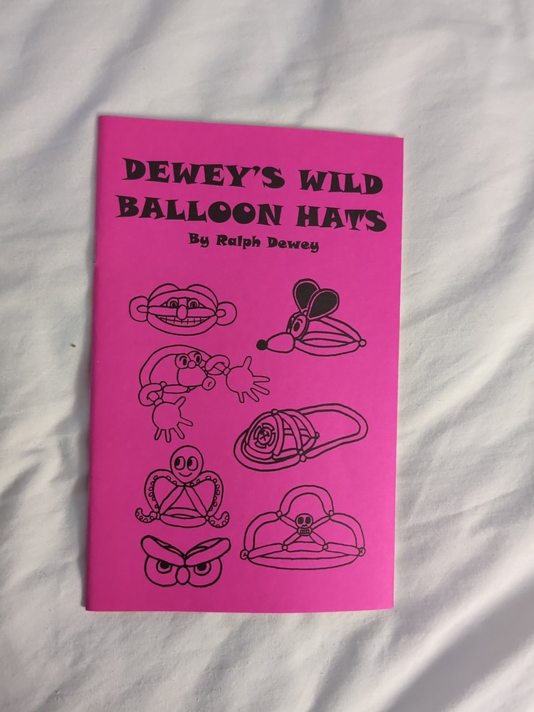 Dewey's Wild Balloon Hats Booklet