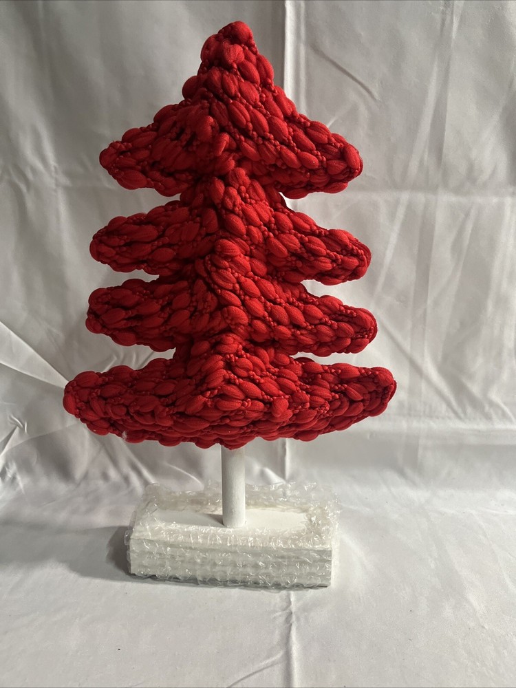 12” Table Top Red Christmas’s Tree