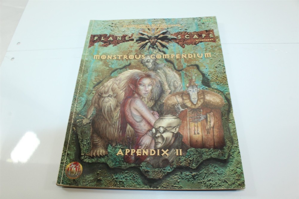 Vintage 1995 Advanced Dungeons & Dragons Monstrous Compendium Appendix II