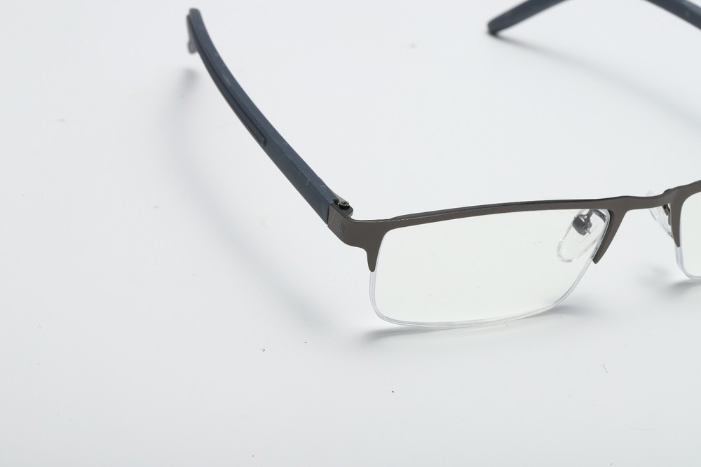5 PK Men Reading Glasses Half Frame Spring Hinge Reader Glasses Anti Blue Light