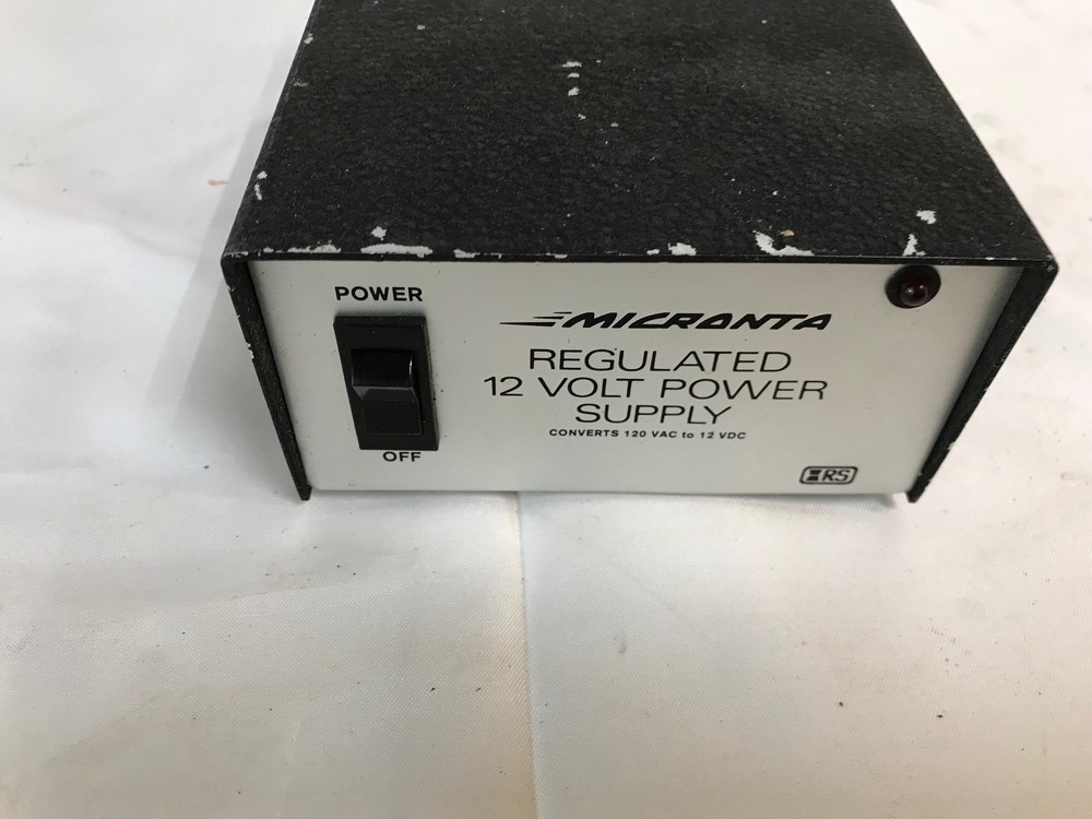 MICRONTA 12 VOLT DC POWER SUPPLY