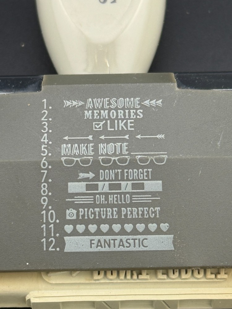 Stampin' Up! Remember This & That + Make Note Rotary Stamp Stamping Paper Craft