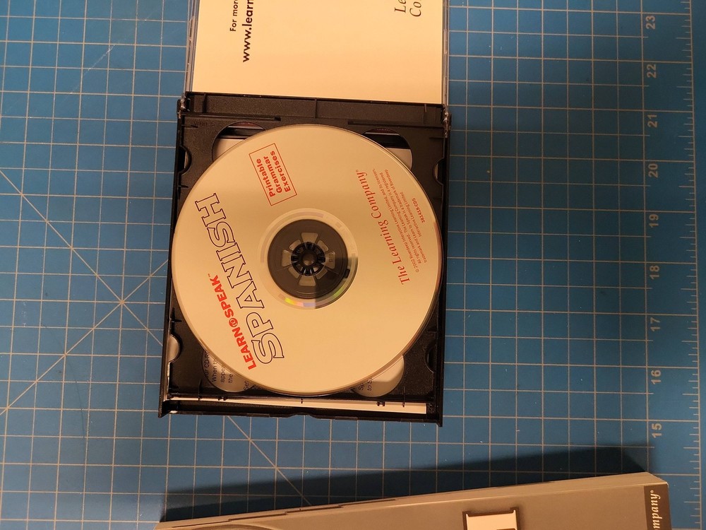 Learn to Speak Spanish Language Learning Solution 5 CDs The Learning Company