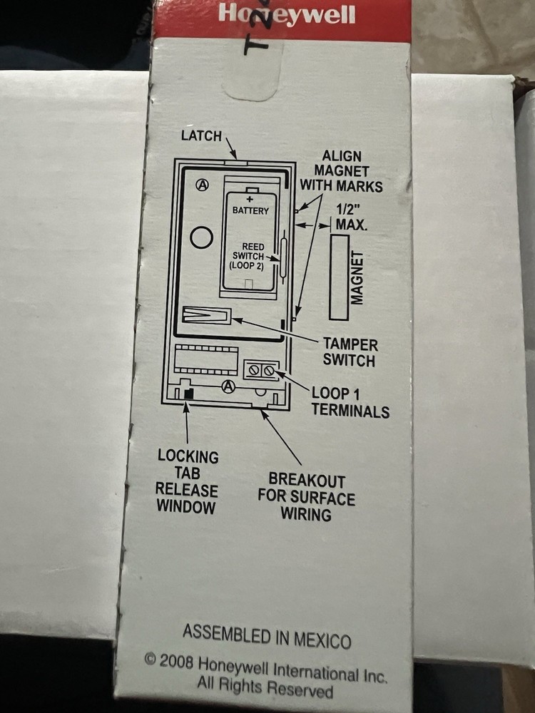 Honeywell 5816WMWH Door/Window Transmitter - White
