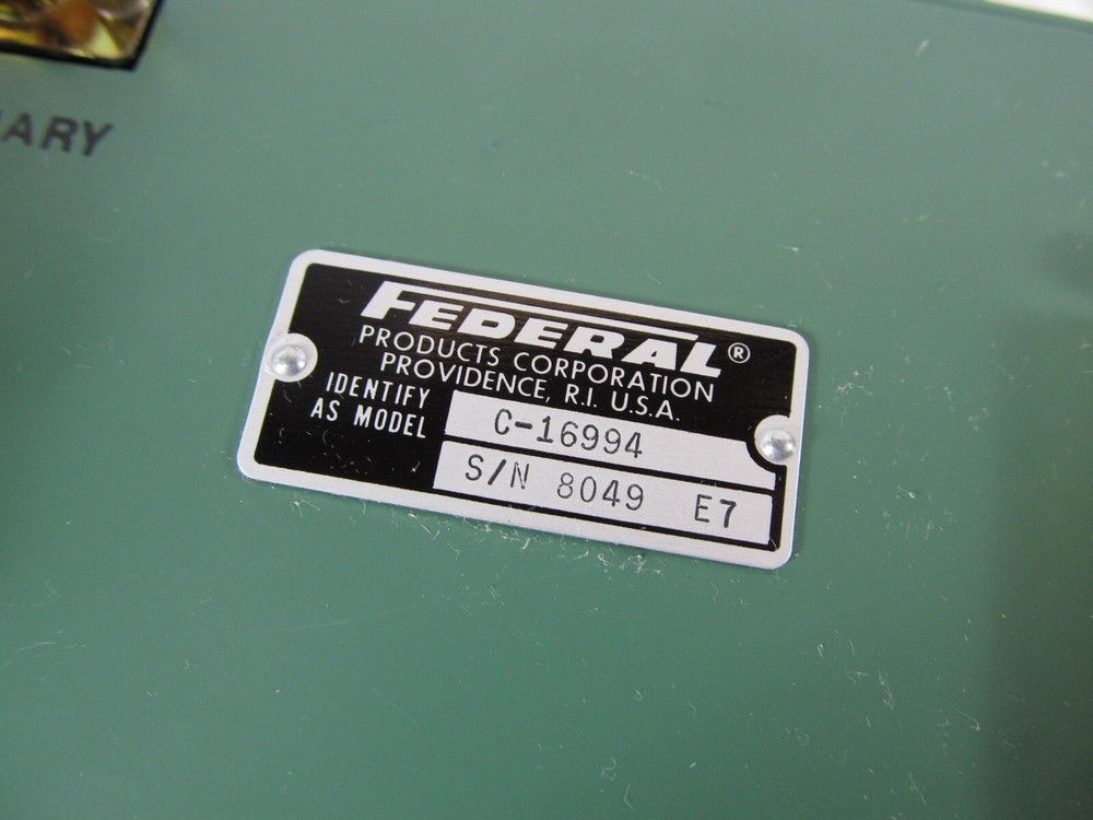 Federal Mahr C-16994 Display Readout Module