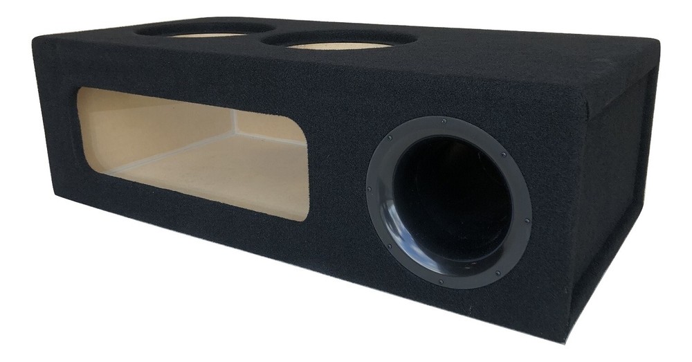 Ported Sub Box Enclosure for 2 10" Skar Audio EVL-10 Subs ~ Plexiglass Window ~