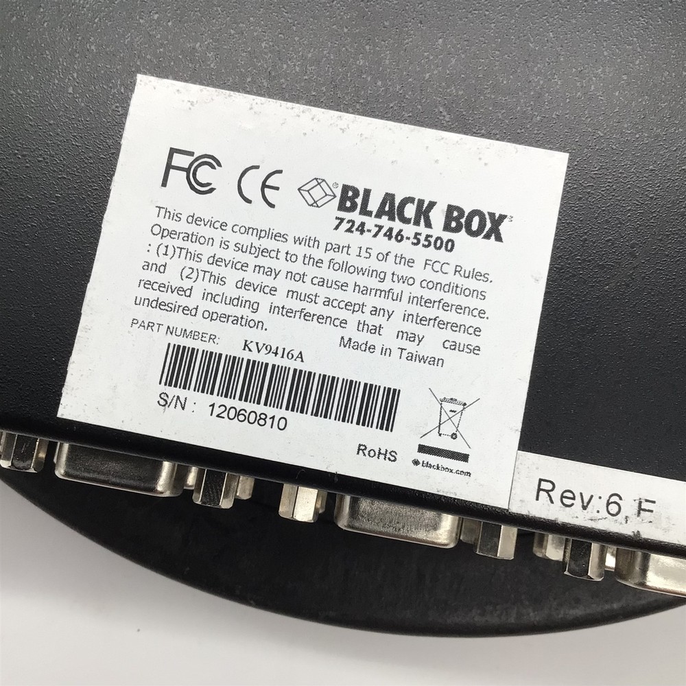 Black Box KV9416A ServSwitch EC Series 16-Ports External KVM switch