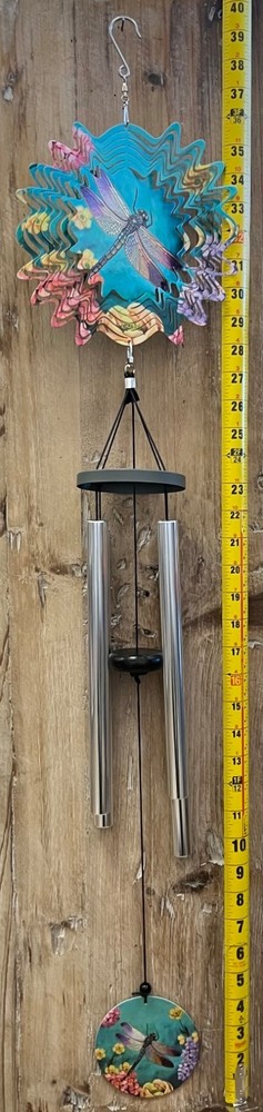 Dragonfly Metal Windchime 40" x 8"