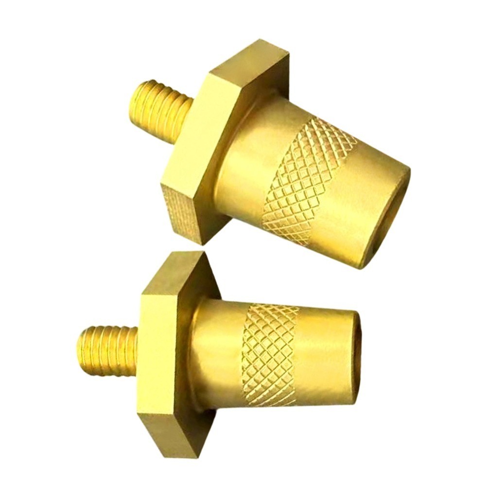 Conical Style Brass Battery Terminals for Vehicle Power System Upgrades