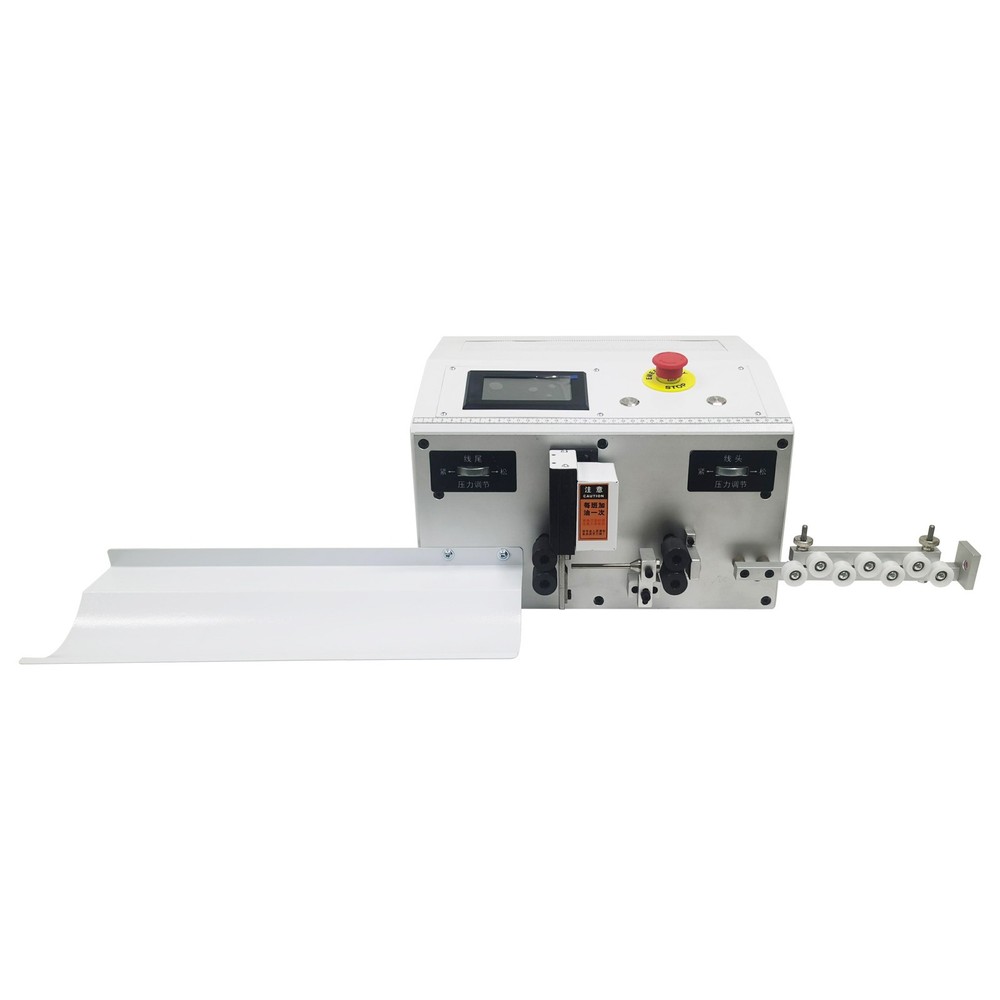 Full Automatic 0.1-4.5mm² BVR Wires Stripping Cutting Machine w Program Control