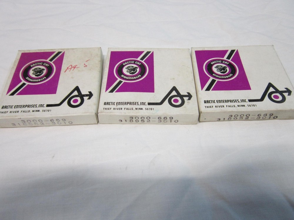Arctic cat #3000-669 Snowmobile piston rings