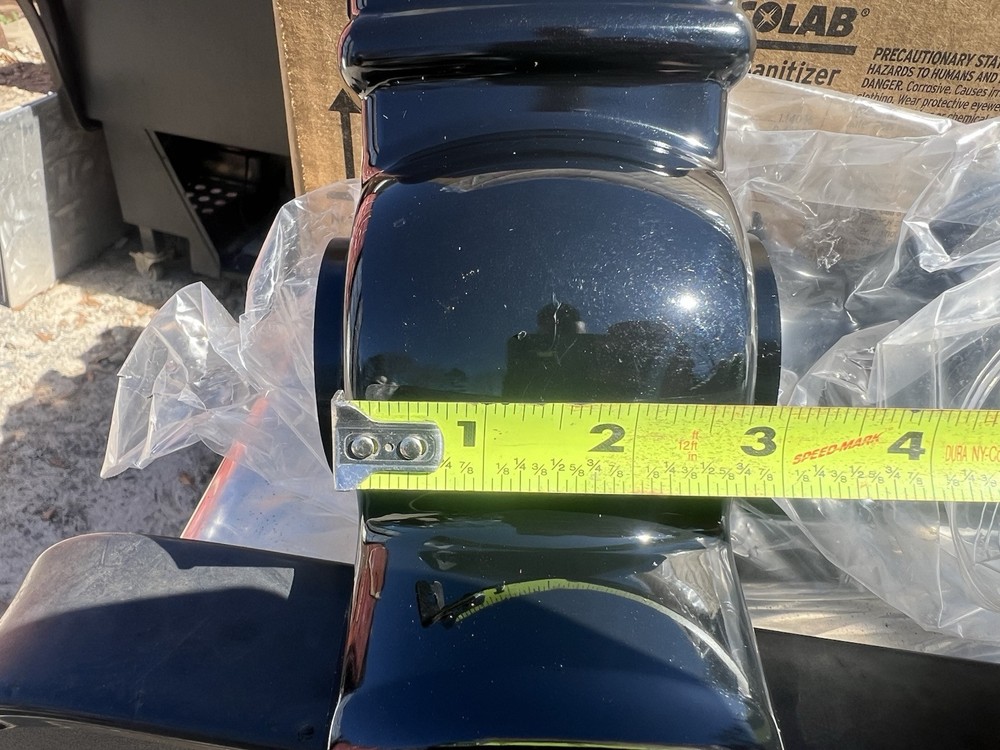 New Leaf Gravity Bin 3” Lower Spout Blacktritan 2-Pack OEM Part Replacement