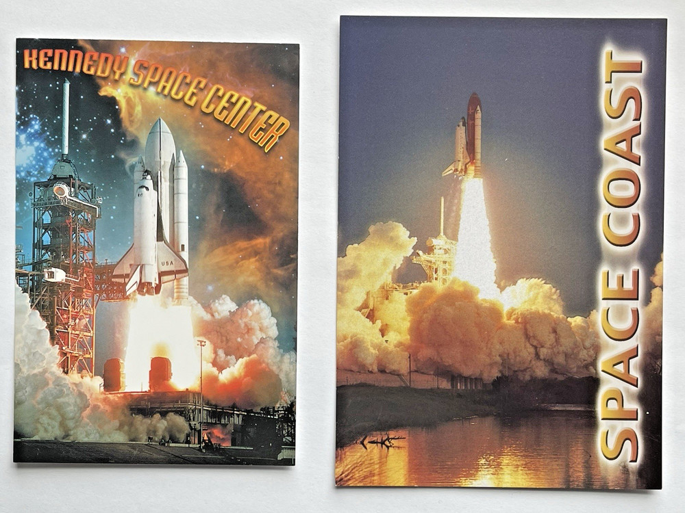 SPACE SHUTTLE POSTCARDS POSTMARKED JULY 8 2011 LAST SHUTTLE FLIGHT ATLANTIS NASA