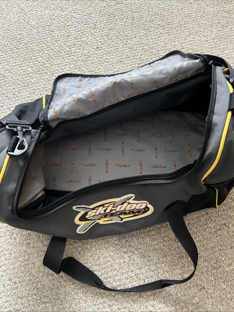 Vintage Ski-Doo Team BRP Adjustable Duffel Bag