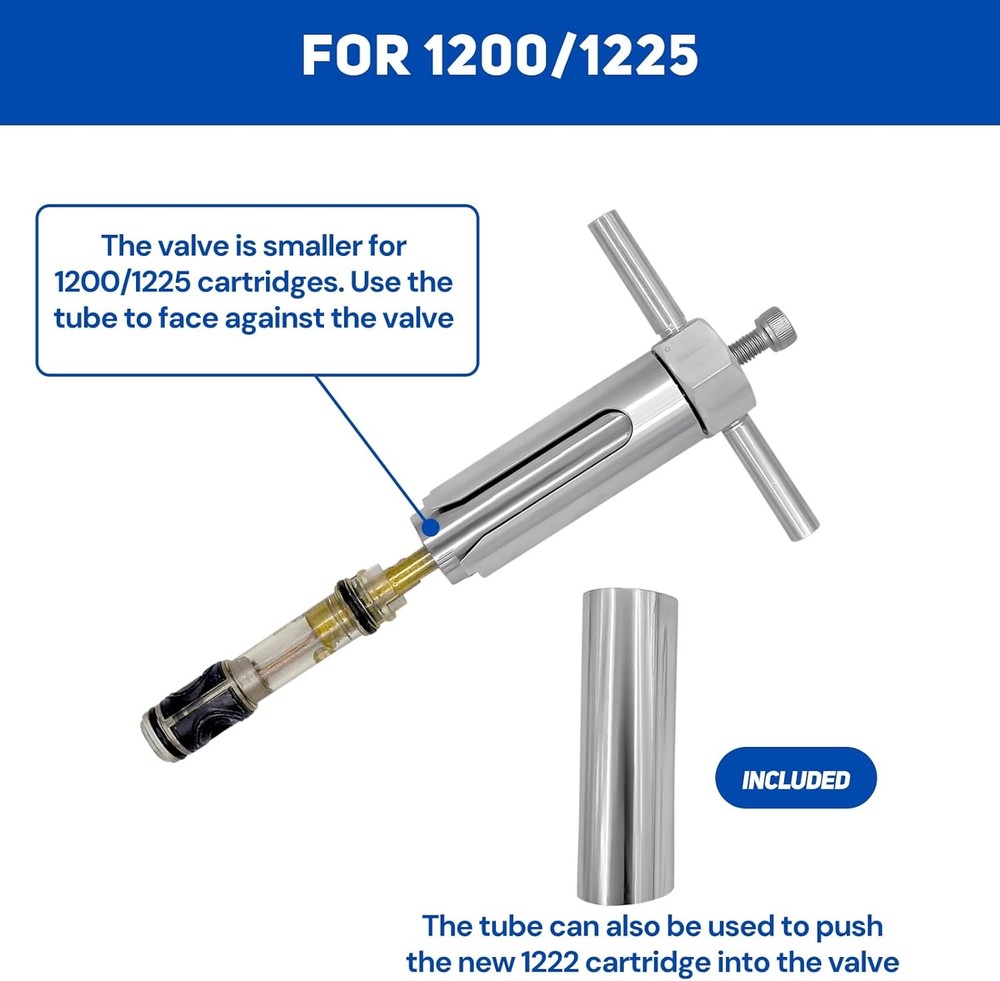 Upgraded Cartridge Puller for 1222/1200/1225, Improved Removal Tool for Stuck Fa