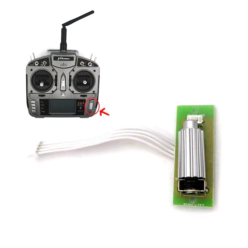 Roller Switch Plate Scroll Board Sensor PCB for SPEKTRUM DX8 DX7 DX6i Storm I6S
