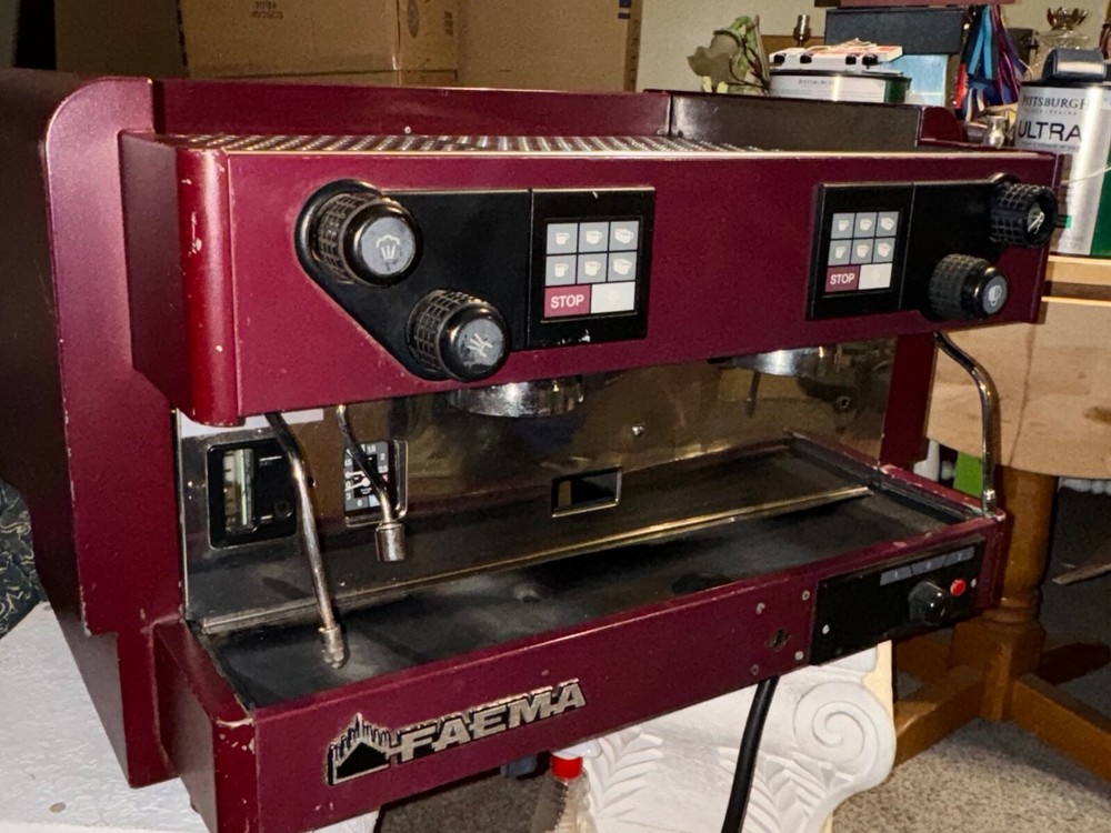 Faema E87/2 (Red)Espresso Machine