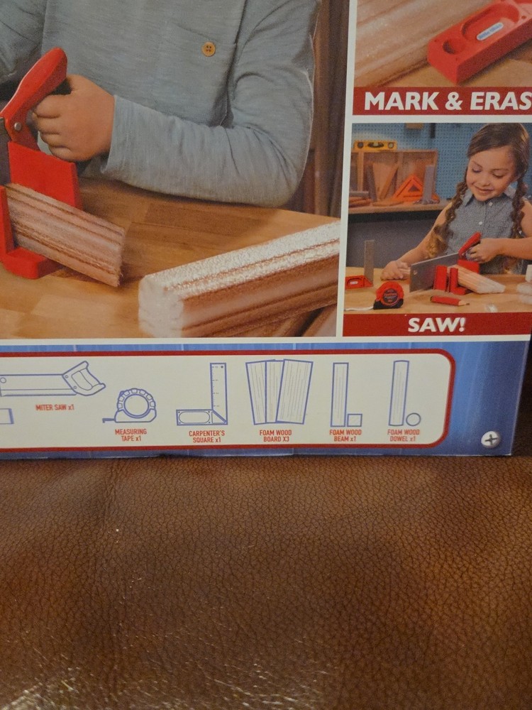 little tikes Creative Construction Measure & Cut Set - Includes 5 Accessories,