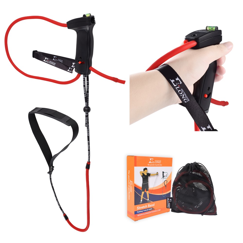 Archery Bow Trainer Draw Training Aid Device Strength Stretch Band Shooting 1PC
