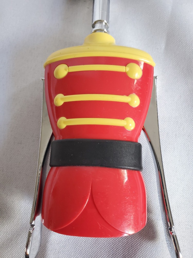 NUTCRACKER Boston Warehouse Corkscrew Wine Opener Boston Warehouse Red Black