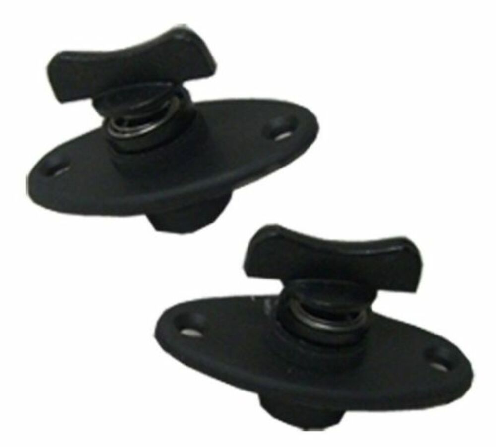 Marpac 54211 Windshield Window Quick Release Fastener PAIR Black Nylon