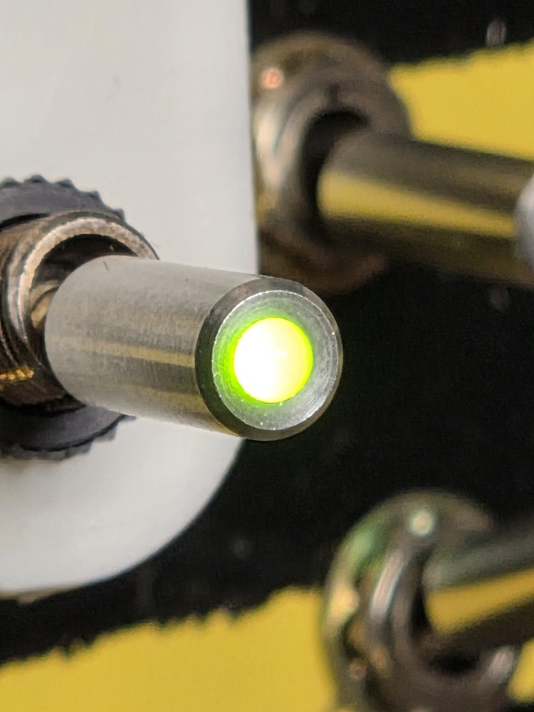 4 each MH-P107 M-2113 SPDT LED indicator micro bat handle switch NEW