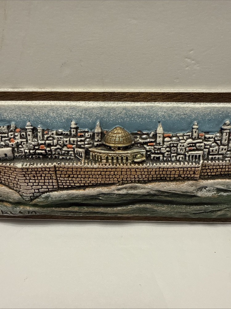 Vintage Jerusalem 3D Panoramic Plaster Tile