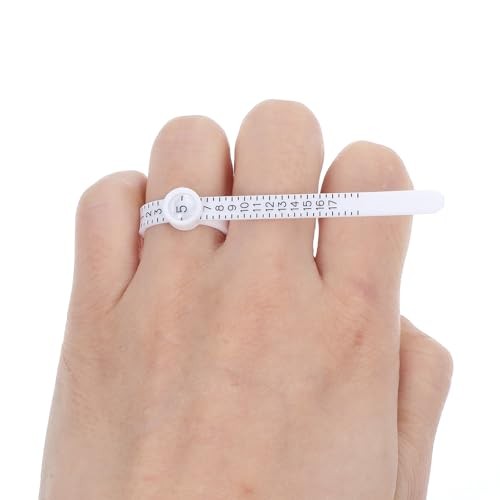 Guduling 2pcs Ring and Bracelet Sizer Measuring Tool, Adjustable Wrist