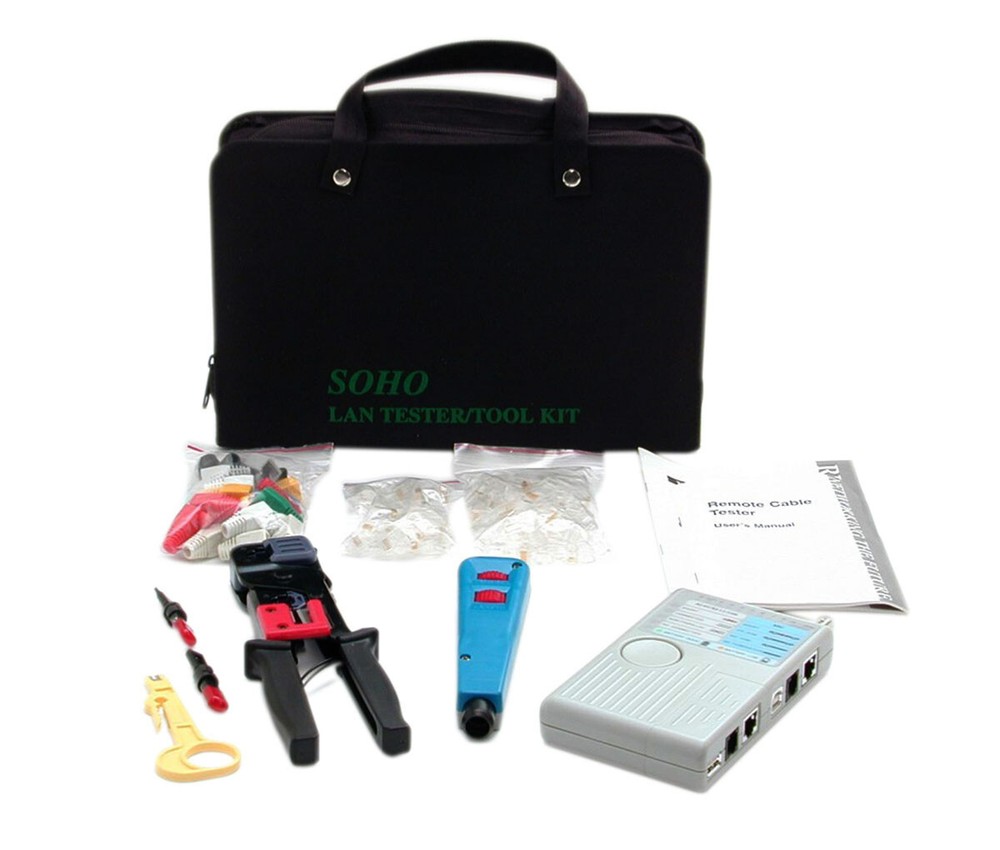 StarTech Professional RJ45 Network Installer Tool Kit with Carrying Case