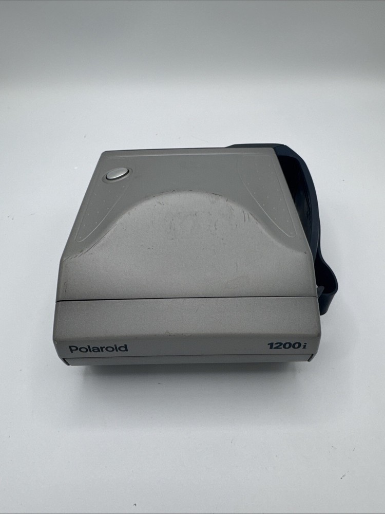 Vintage Polaroid Camera 1200i Point and Shoot Untested With Strap