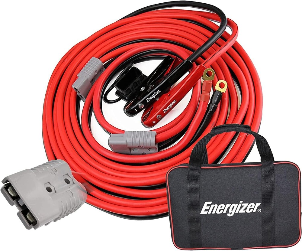 1 Gauge 800A Permanent Installation Kit Jumper Battery Cables Quick Connect Plug