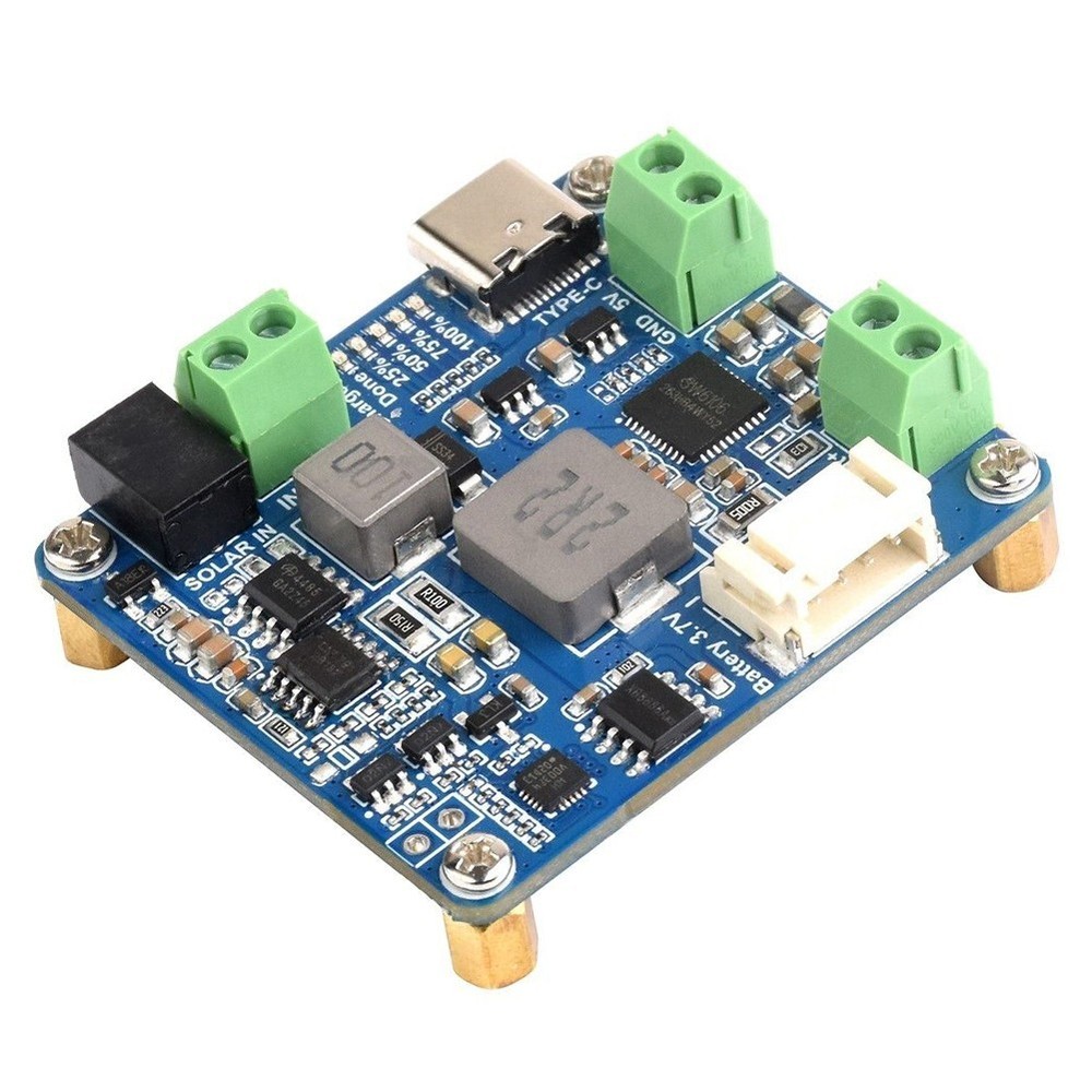 Waveshare Solar Power Manager Module Metal Construction 6V~24V Compatible