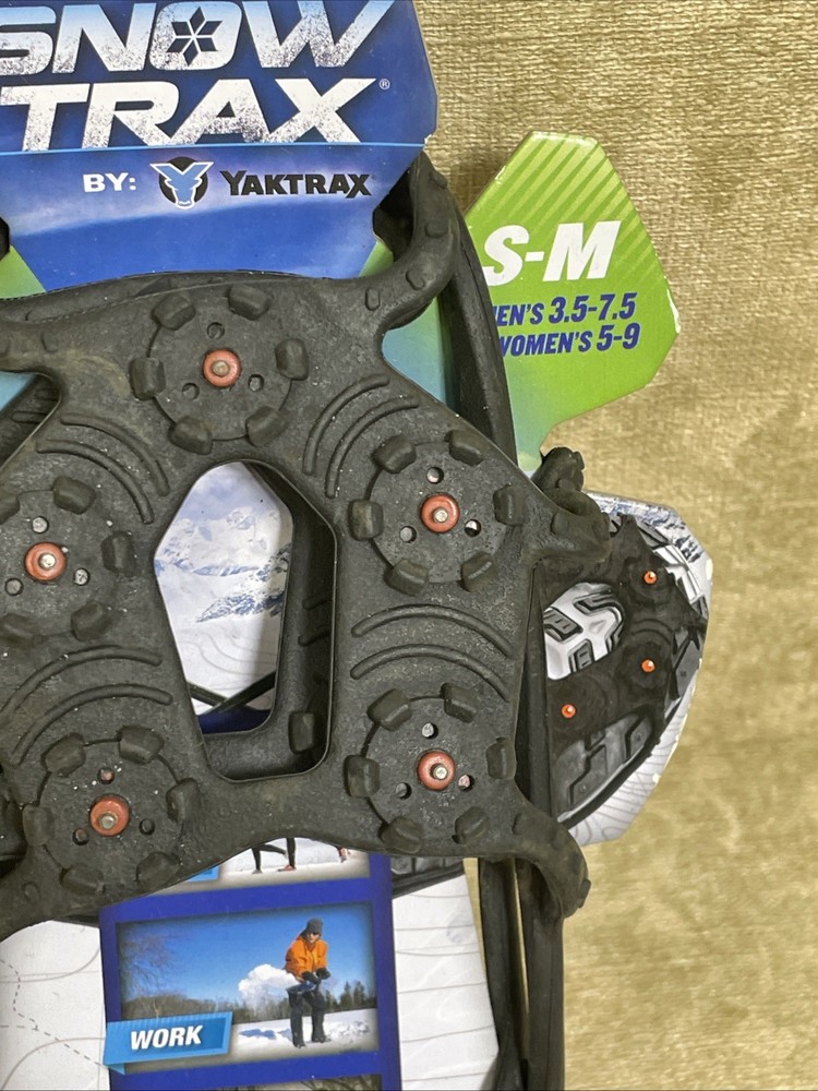 Yaktrax Snow Trax Rubber Small/ Medium New