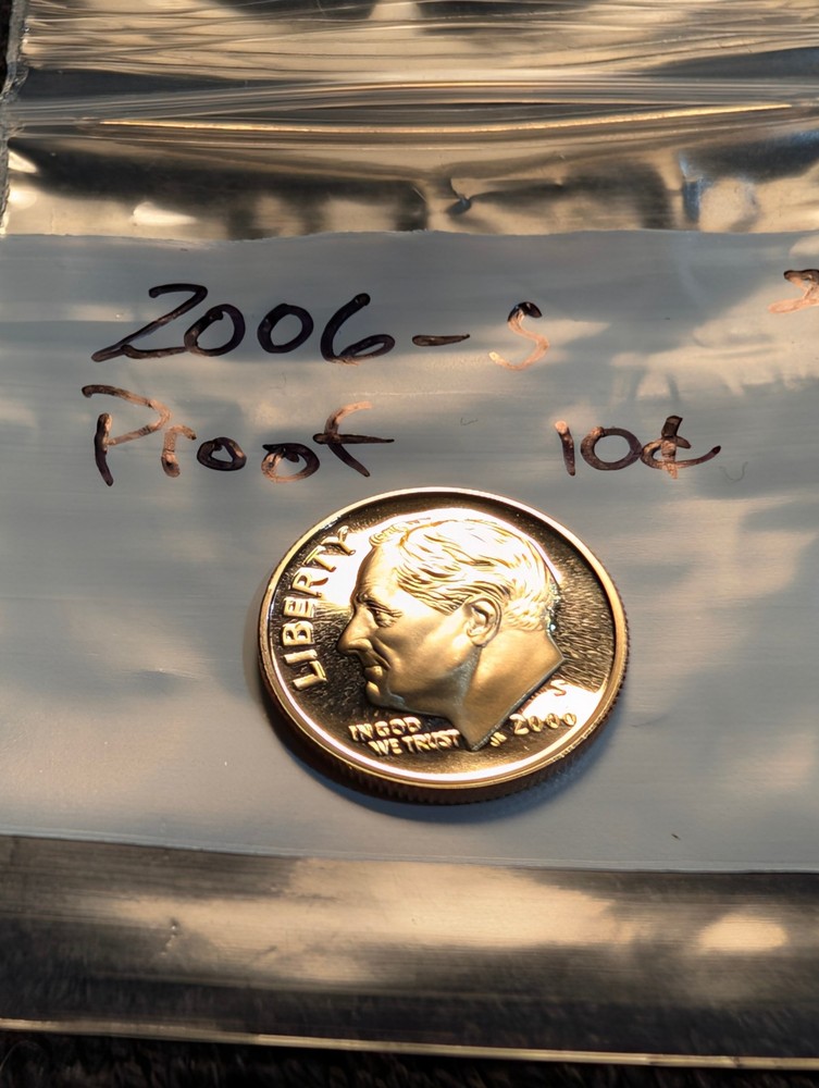 2006 S Proof Roosevelt Dime  ** From Proof Set **