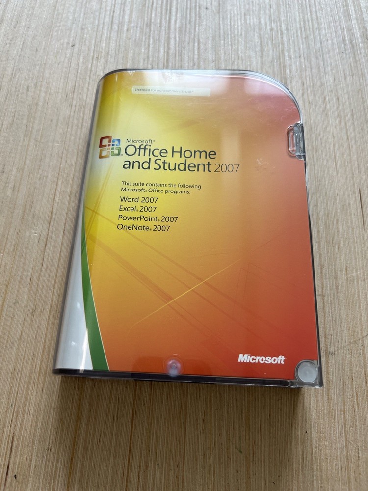 Microsoft Office 2007 Home And Student With Key Untested As Is