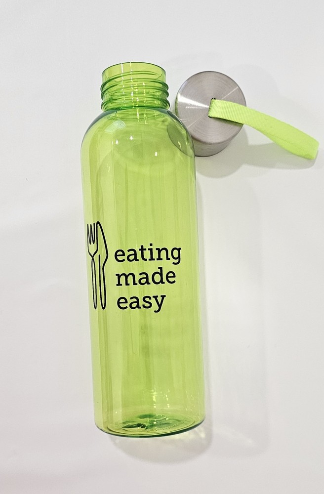 New Water Bottle Green Screw Lid 20 oz