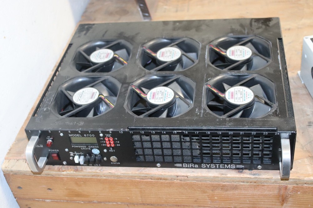 BiRa Systems MODEL 6700 CAMAC Power Supply Module