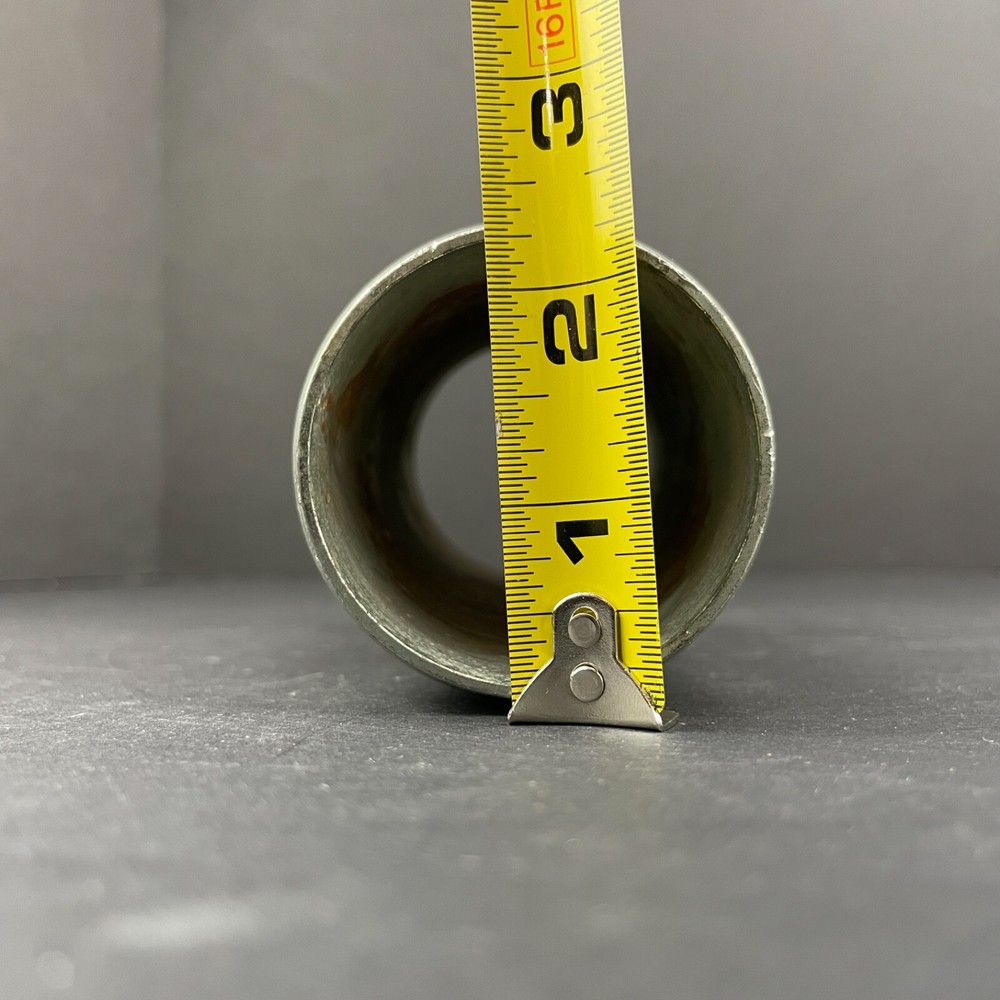 Aeroquip Barbed 2-1/2" Hose to Split Flange Some stains & interior surface rust