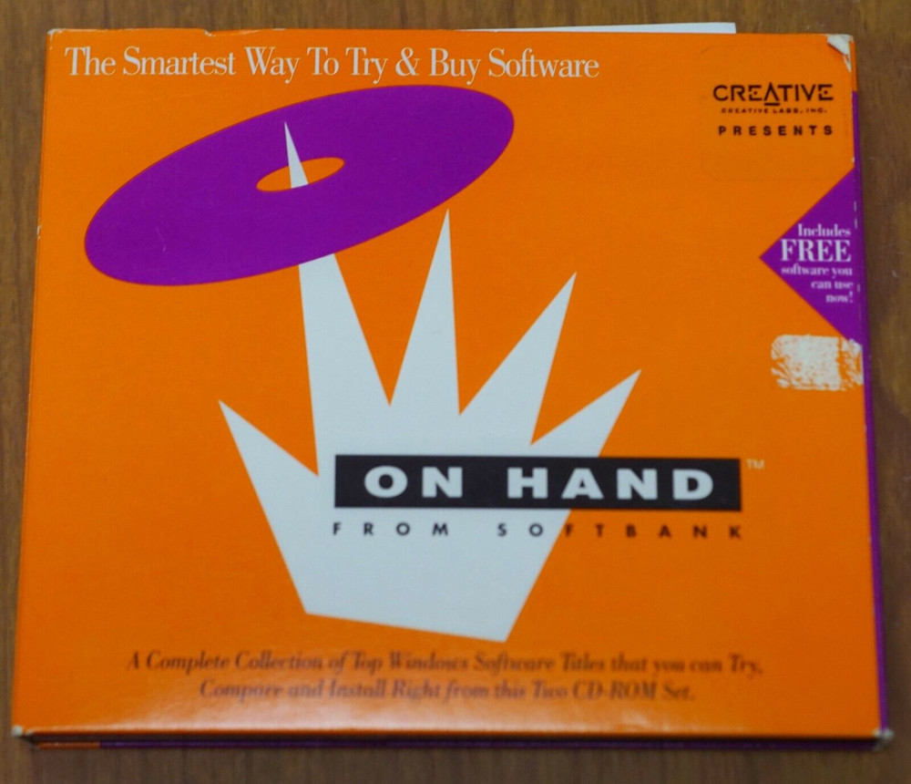 On Hand from Softbank 1994 Release 2 Disc ID 0158