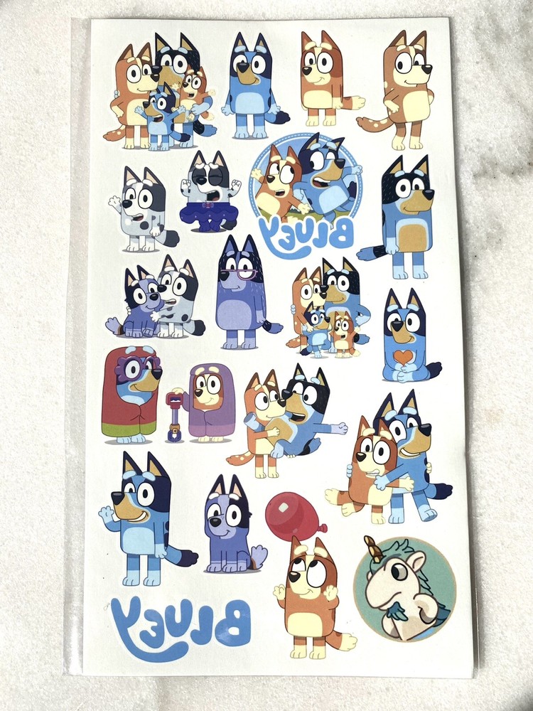 Bluey Temporary Tattoos from Bluey